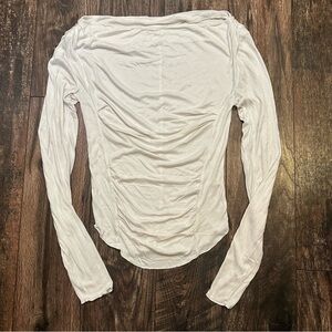Free People Intimately long sleeve layering top size small NWOT